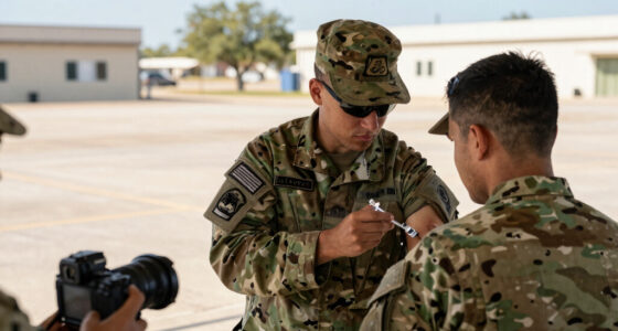 US military requires flu vaccine for some after outbreak in Texas training center